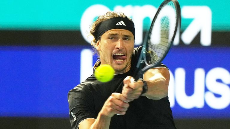 Alexander Zverev steht im Halbfinale von Miami.