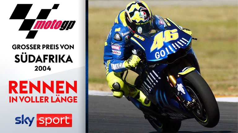 MotoGP Classics: Valentino Rossis Debüt für Yahama beim Südafrika GP 2004 in voller Länge