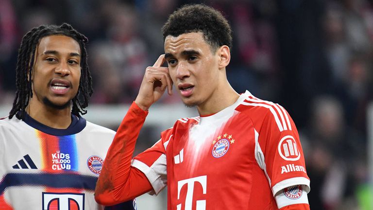 Jamal Musiala (r.) fällt verletzungsbedingt aus.