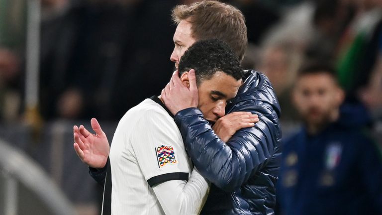 Julian Nagelsmann spricht über die Situation um Jamal Musiala.