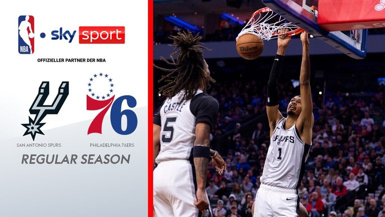 San Antonio Spurs @ Philadelphia 76ers - die Highlights | NBA