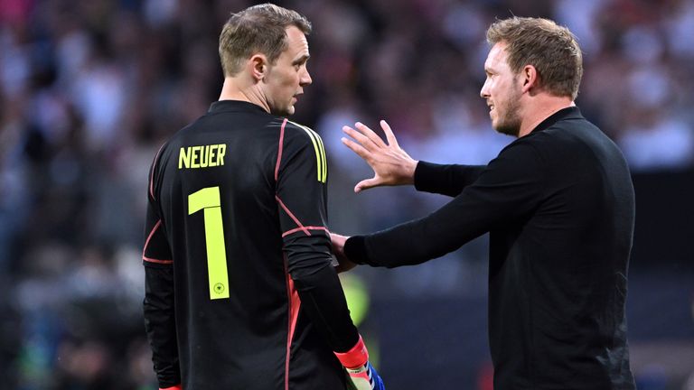 Manuel Neuers 40. Geburtstag war dem Bundestrainer Julian Nagelsmann scheinbar durch die Lappen gegangen.