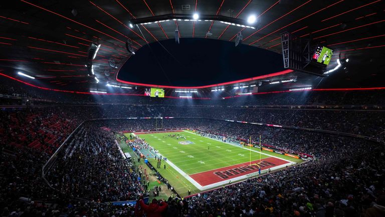 2026 wird zum dritten Mal ein NFL Spiel in der Münchner Allianz Arena stattfinden.