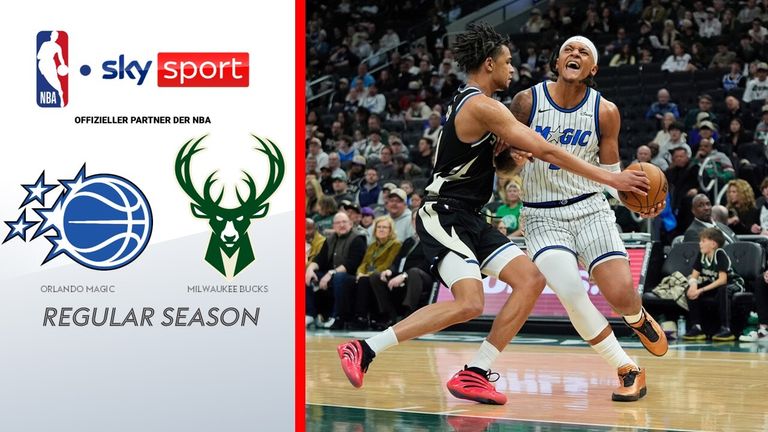 Orlando Magic @ Milwaukee Bucks - die Highlights | NBA