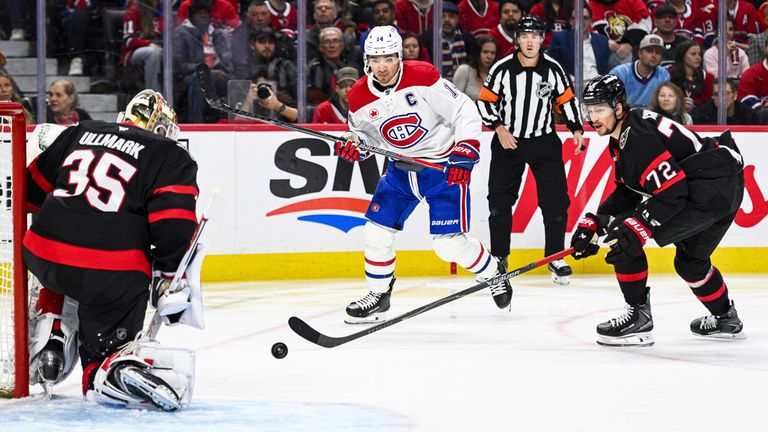 Die Ottawa Senators unterliegen den Montreal Canadiens.