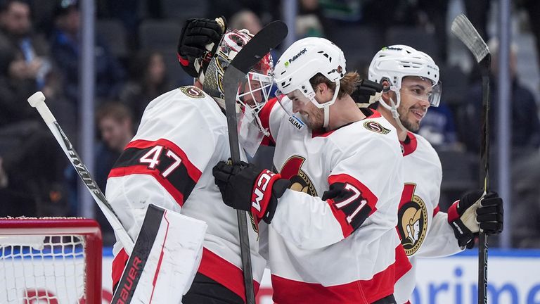 Die Ottawa Senators laufen 2026 in Düsseldorf auf.