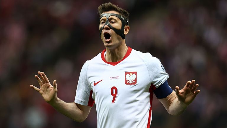 Robert Lewandowski hat Polen gegen Albanien zum Sieg geführt.