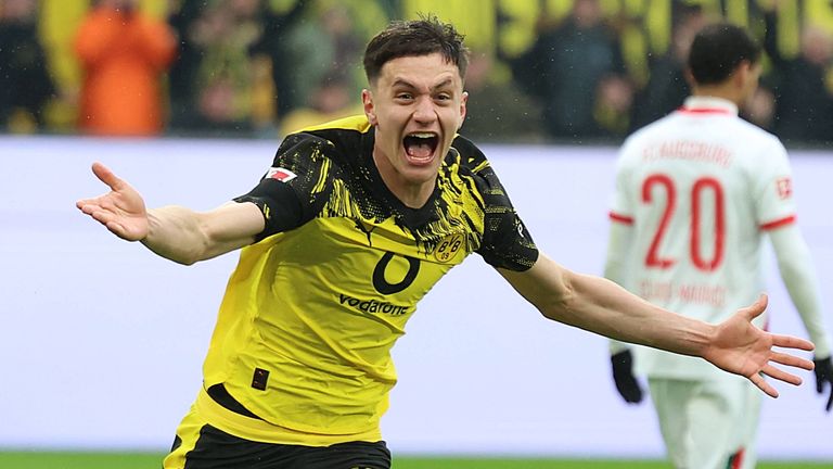 Luca Reggiani durfte sich über seinen ersten Treffer für den BVB freuen.