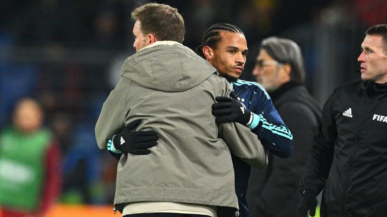 Bundestrainer Julian Nagelsmann stellt Leroy Sane weitere Chancen in Aussicht.