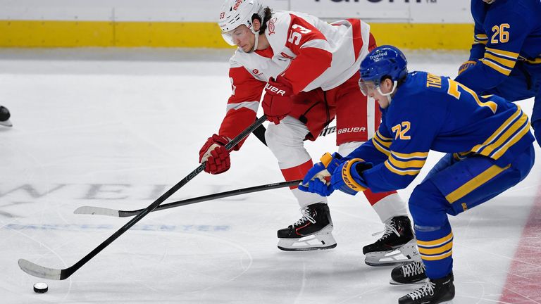 Moritz Seider überzeugt in seinem 400. NHL-Spiel