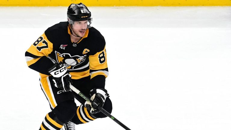 Sidney Crosby ist Kapitän der Pittsburgh Penguins.
