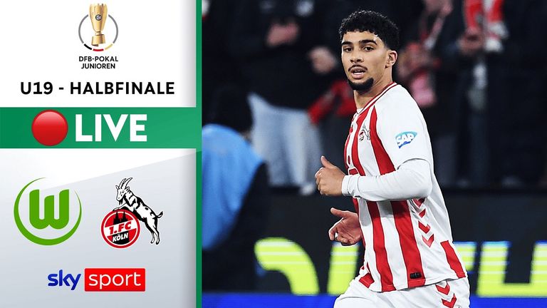 Im U19-DFB-Pokal-Halbfinale trifft der VfL Wolfsburg auf den 1. FC Köln - LIVE im kostenlosem Stream.