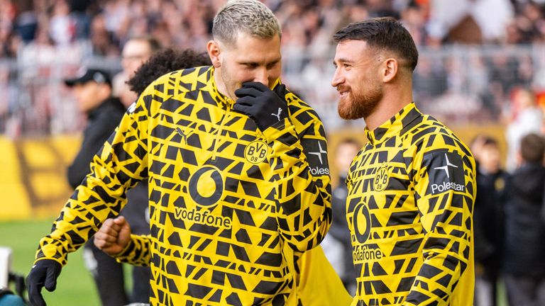 Niklas Süle (l.) und Salih Özcan werden den BVB im Sommer verlassen.