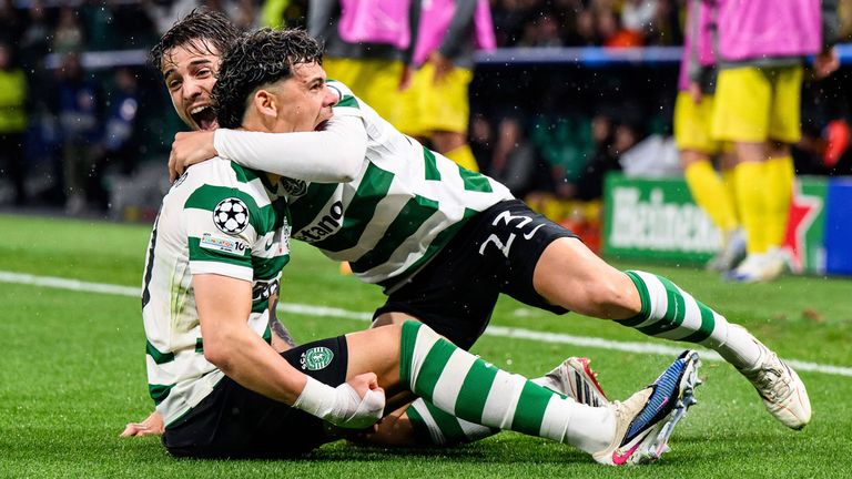 Sporting Lissabon dreht gegen Bodö/Glimt den 0:3-Rückstand aus dem Hinspiel und zieht ins Viertelfinale der Champions League ein. 