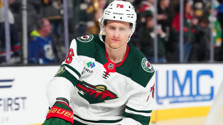 Nico Sturm muss mit seinen Wild die nächste Pleite in der NHL hinnehmen. 