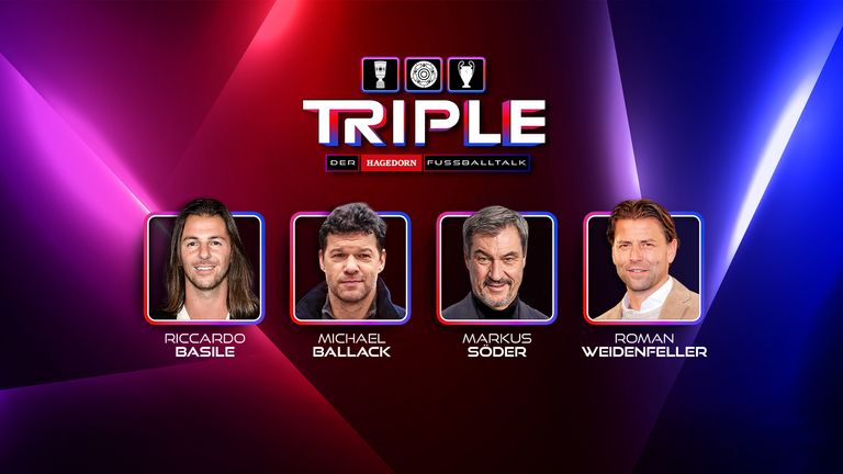 In jeder Champions-League-Woche läuft am Donnerstag auf Sky Sport "Triple – der Hagedorn Fußballtalk".