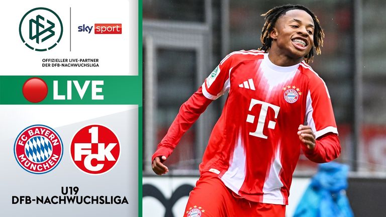 Die U19 vom FC Bayern spielt gegen die U19 vom 1. FC Kaiserslautern - LIVE im Free-Stream auf skysport.de und in der Sky Sport App.