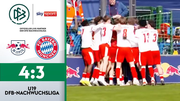 RB Leipzig U19 – FC Bayern München U19 – die Highlights 