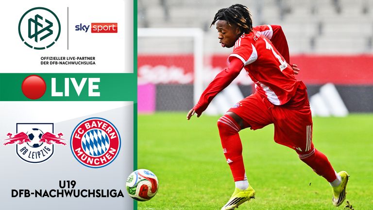 Die U19 vom FC Bayern spielt am Sonntag gegen die U19 von RB Leipzig - LIVE im Stream auf skysport.de.