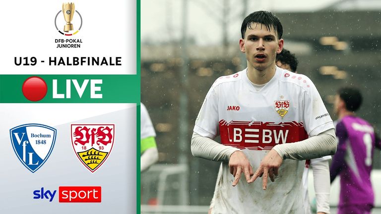 Im U19-DFB-Pokal-Halbfinale trifft der VfL Bochum auf den VfB Stuttgart - LIVE im kostenlosem Stream.