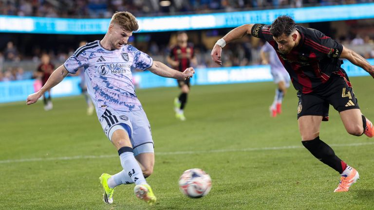 Timo Werner überzeugt bei seinem ersten Auftritt für die San Jose Earthquakes. 