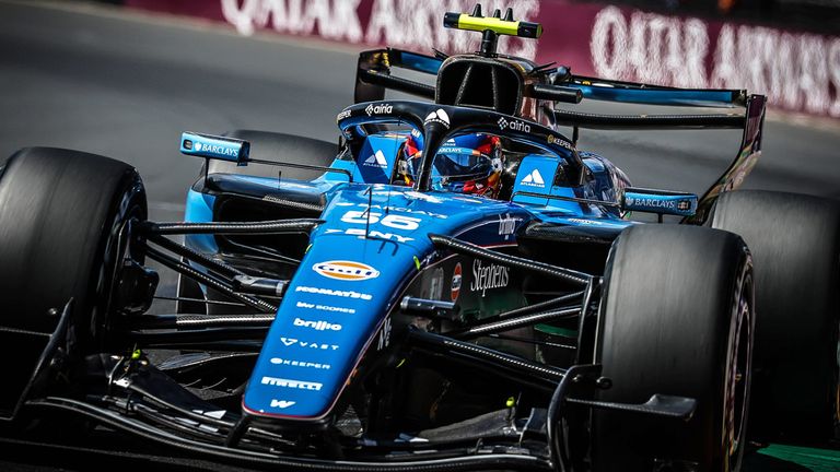 Carlos Sainz (Williams) in Melbourne.