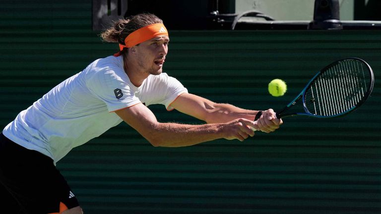 Für Alexander Zverev ist im Halbfinale von Indian Wells Schluss.