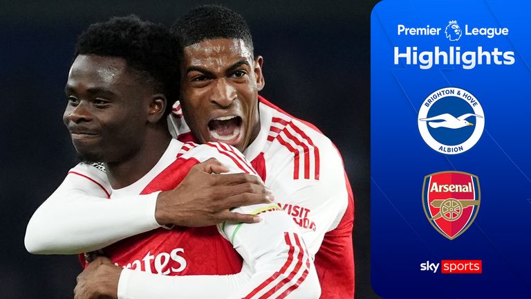 Brighton vs Arsenal highlights
