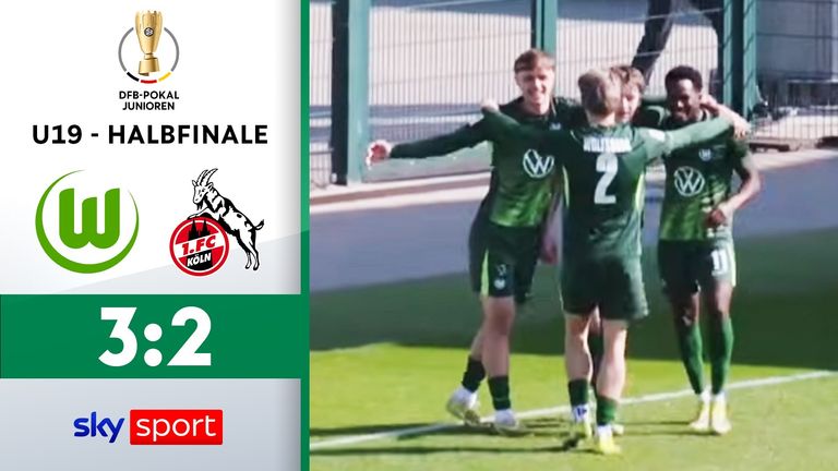 VfL Wolfsburg U19 - 1. FC Köln U19 - die Highlights | DFB-Pokal