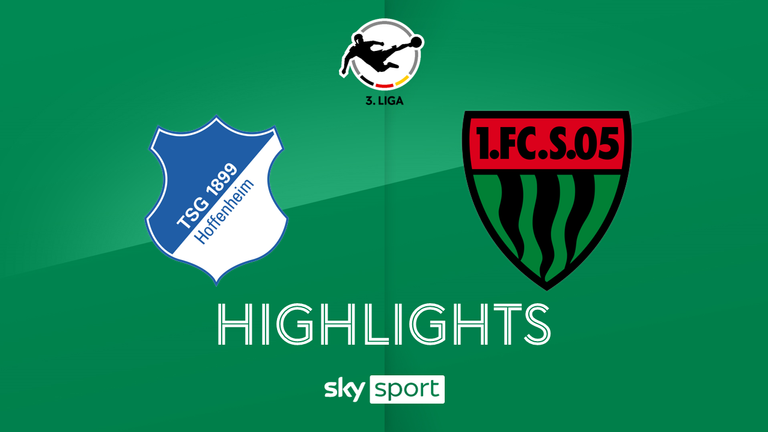 Spieltag 33: TSG Hoffenheim II - 1. FC Schweinfurt 05 - 2025/26 - 3. Liga