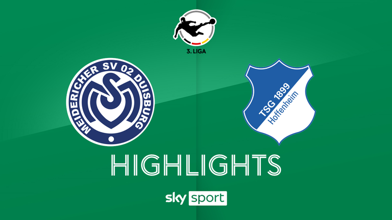 Spieltag 34: MSV Duisburg - TSG Hoffenheim II - 2025/26 - 3. Liga