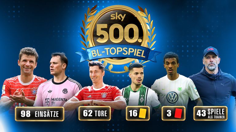 Das 500. Topspiel findet am Samstag zwischen St. Pauli und dem FC Bayern statt.