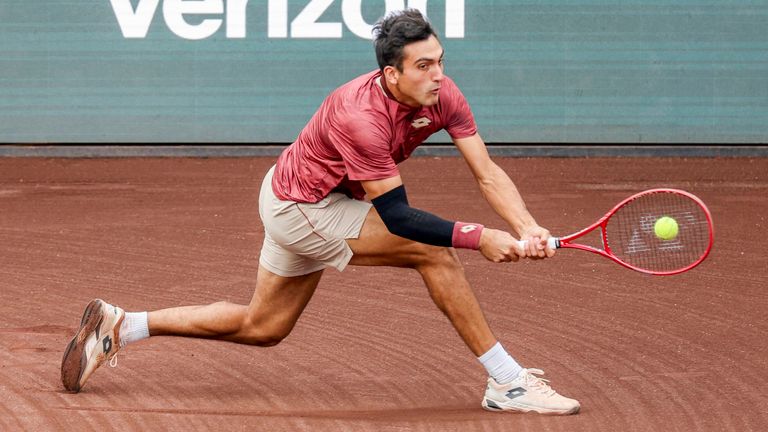 Andres Burruchaga muss weiter auf seinen ersten Sieg auf der ATP-Tour warten.