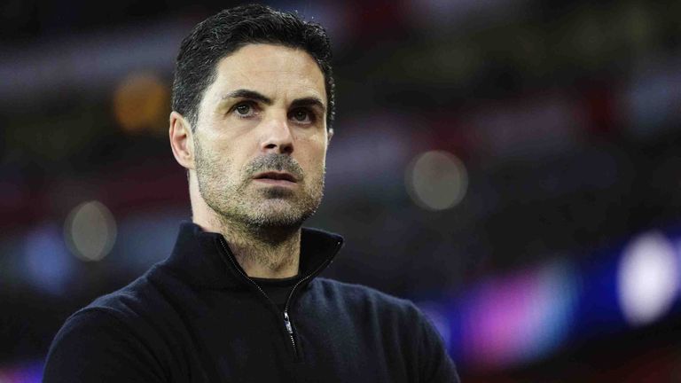 Mikel Arteta zog mit den Gunners gegen Sporting Lissabon ins Halbfinale der Champions League ein.