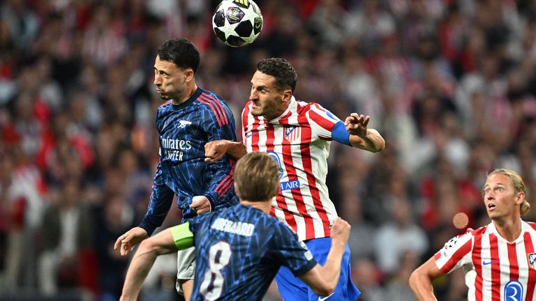 Atletico und Arsenal trennen sich im Halbfinalhinspiel der Champions League mit einem Remis. 