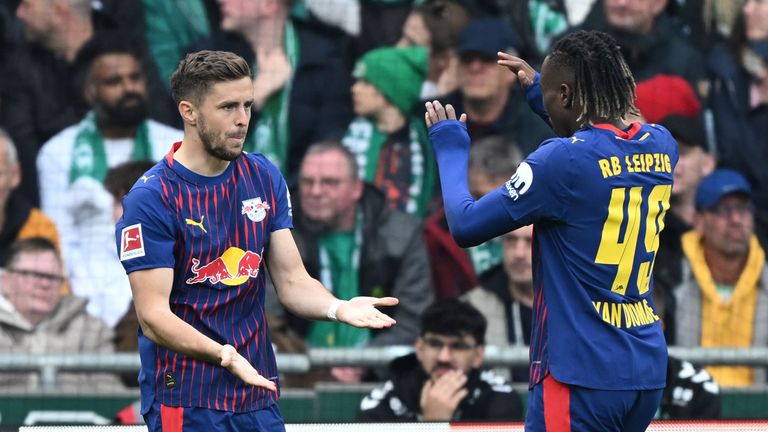 Leipziger Erfolgsgaranten: Christoph Baumgartner (l.) und Yan Diomande.