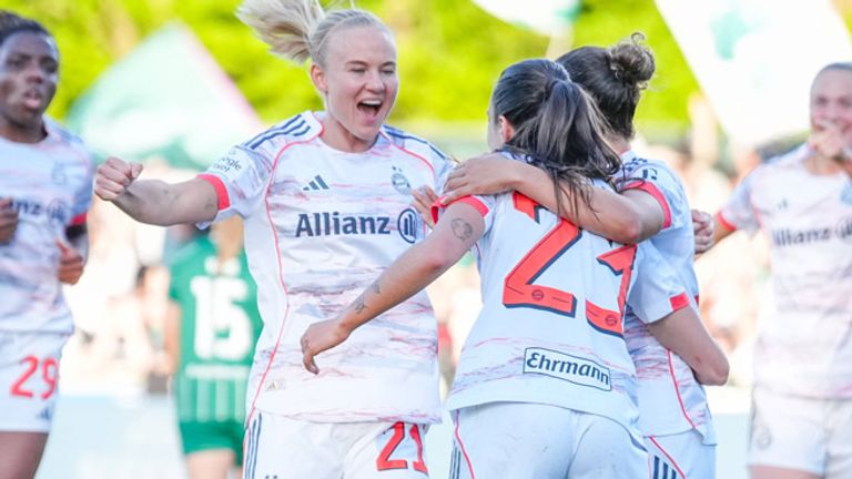 Die Frauen des FC Bayern gewinnen auch gegen den SV Werder Bremen und fahren damit ihren 20. Ligasieg in Folge ein.