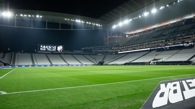 São Paulo:  Arena Itaquera ist die Heimstätte von Corinthians und bekannt für ihre erstklassige Infrastruktur. Kapazität: 47.252.
