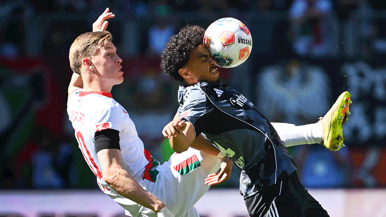 Eintracht Frankfurt und der FC Augsburg trafen am 31. Spieltag aufeinander.