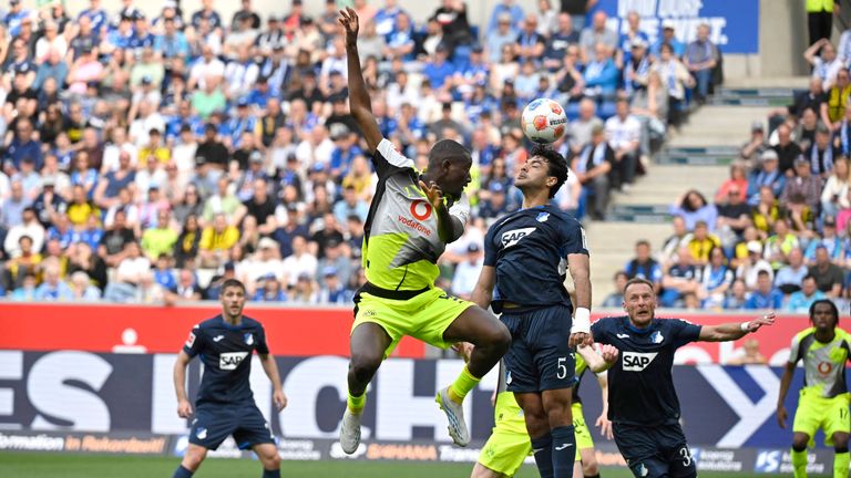 Serhou Guirassy trifft spät zum BVB-Ausgleich.