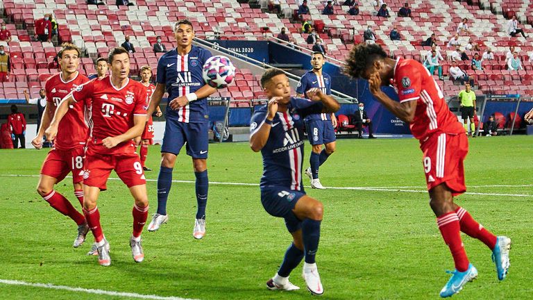 Kingsley Coman (r.) erzielte 2020 den Siegtreffer im Finale gegen PSG.