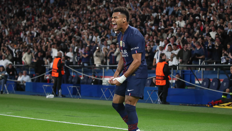 Mit seinem Treffer brachte Désiré Doué PSG gegen Liverpool in Führung. Am Dienstag wollen die Franzosen den Halbfinaleinzug perfekt machen. 