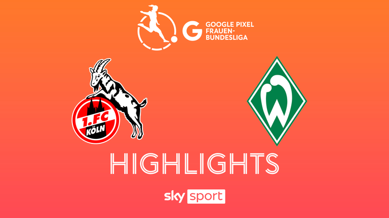 Spieltag 24: 1. FC Köln - SV Werder Bremen - 2025/26 - Frauen Bundesliga