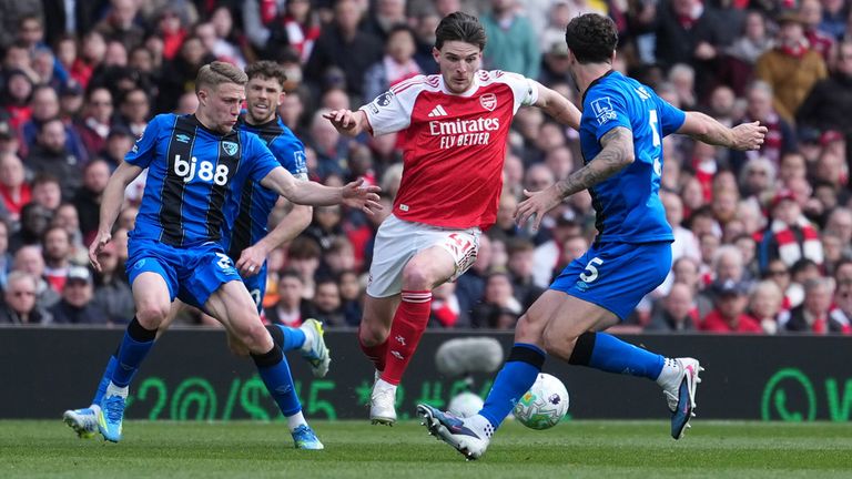 Der FC Arsenal patzt im Meisterrennen in der Premier League zuhause gegen den AFC Bournemouth