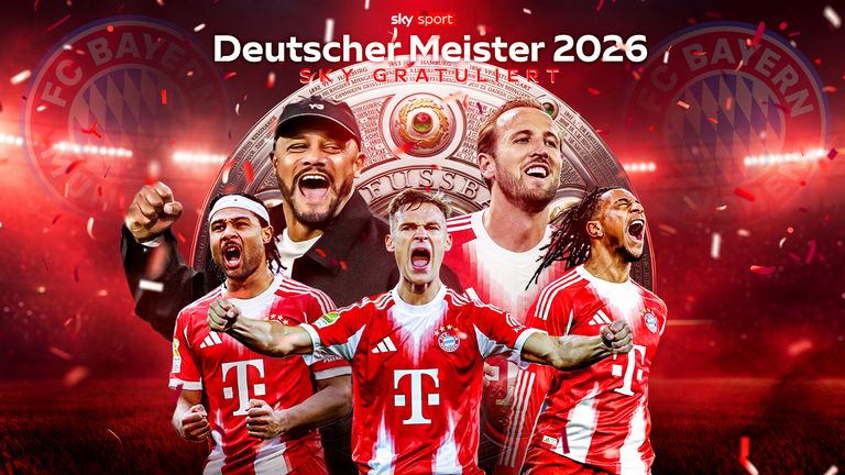 Der FC Bayern ist offiziell zum 35. Mal Deutscher Meister. 