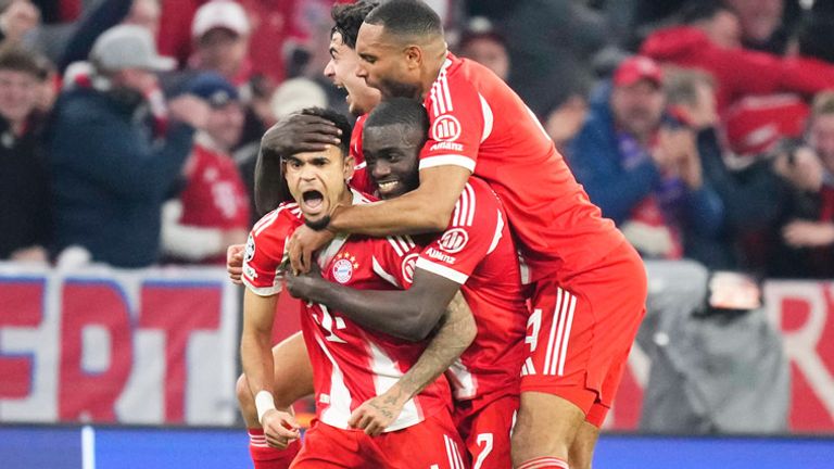 Luis Diaz (l.) und der FC Bayern stehen im Halbfinale der Königsklasse.