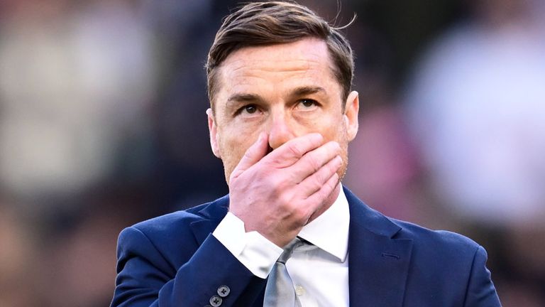 Scott Parker ist nicht mehr Trainer vom FC Burnley.