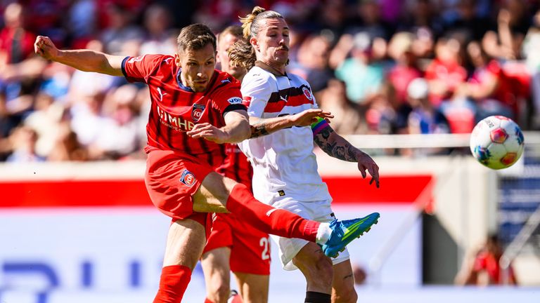 1. FC Heidenheim gegen den FC St. Pauli.