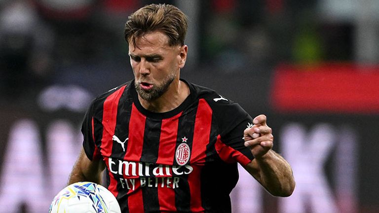 Niclas Füllkrug ist aktuell von West Ham United an die AC Mailand ausgeliehen.