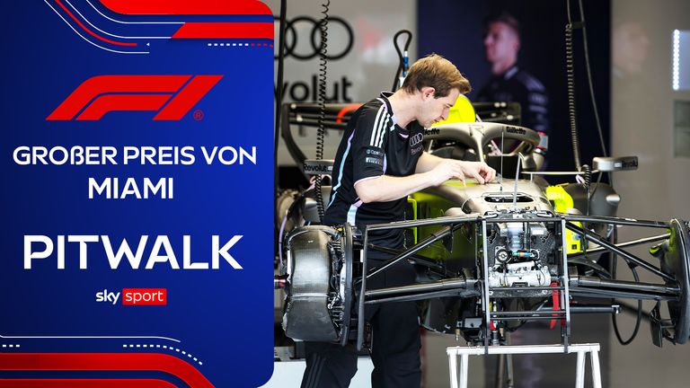 Der Pitlane-Walk vor dem Großen Preis von Miami 2026 | Formel 1